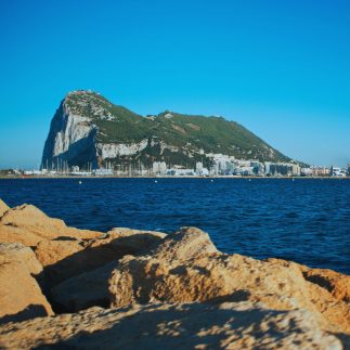 Rock in Gibraltar
